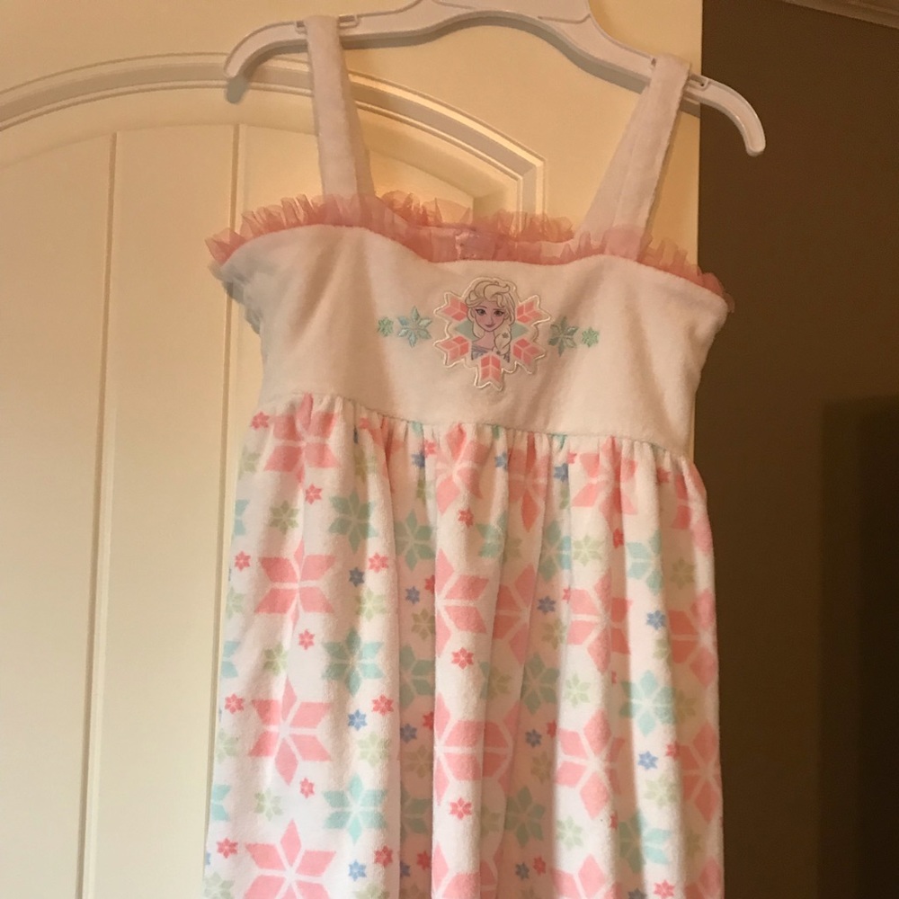 DISNEY FROZEN PRINCESS ELSA SWIMSUIT COVER-UP